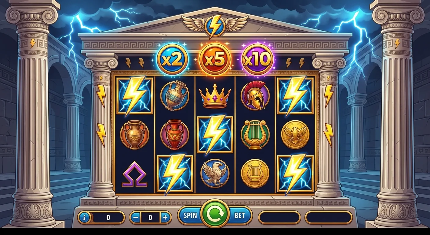 Slot de dioses: multiplicadores, rayos y giros gratis mid image