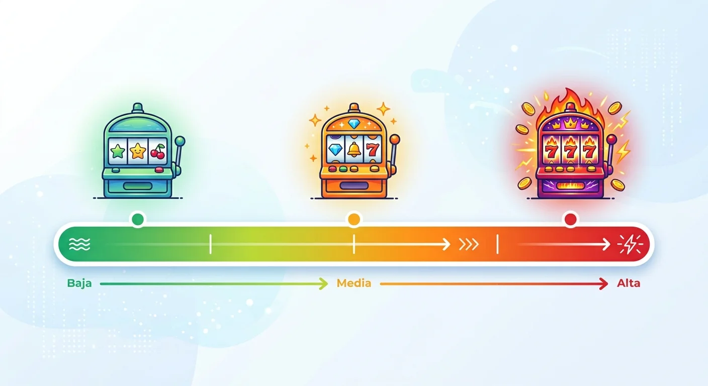 Slots de alta y baja volatilidad: cuál elegir mid image